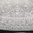 Calidia Power Loom Dark Gray/Cream Rug-381985748