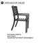 Stacking Patio Dining Armchair