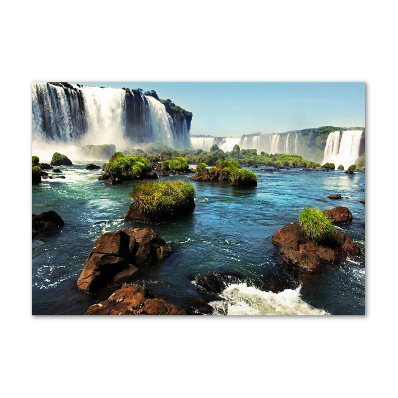 Waterfall Igaz - Wrapped Canvas Print