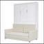 Lit escamotable double pleine grandeur avec coussin-561508858