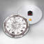 Glass Wall Clock