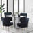 Accent Side Chair With Gold Legs-558270923