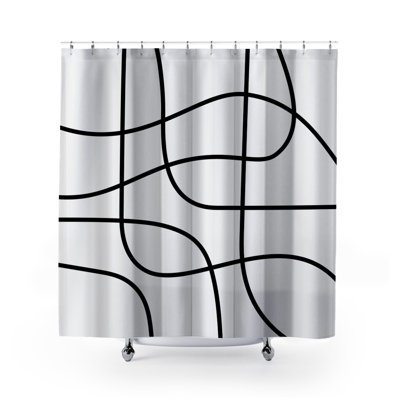 Coco Polyester Shower Curtain