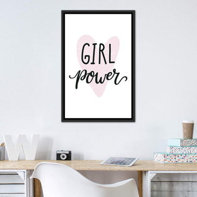 Girl Power - impression d'art textuel