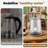 Pure Titanium Electric Kettle - Medical-Grade Health, Zero Metallic Taste, 1.8qt Precision Boiling