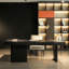 Bureau 78,74 po italien minimaliste, disponible en noir et finitions fumées-128949351-128949353