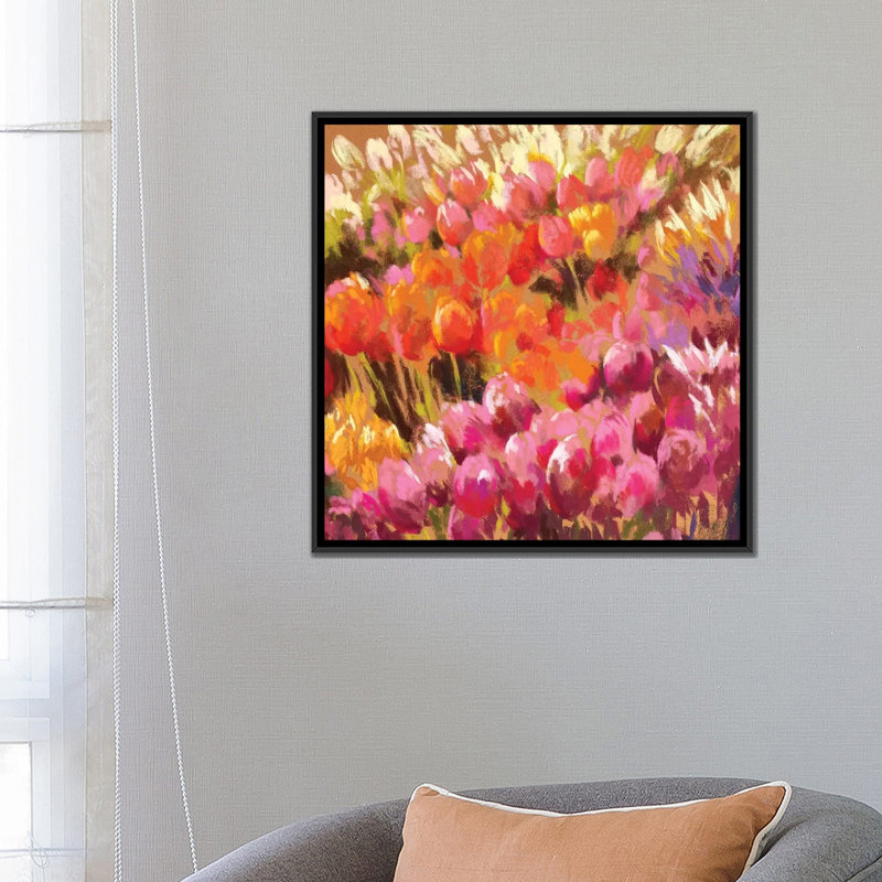 Impression sur toile, H 26 po x l 26 po x P 1,5 po, Toile tendue, Pas de tapis