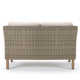 Brayden 52'' High-Density Polyethylene (HDPE) Wicker Outdoor Loveseat with Sunbrella Cushions