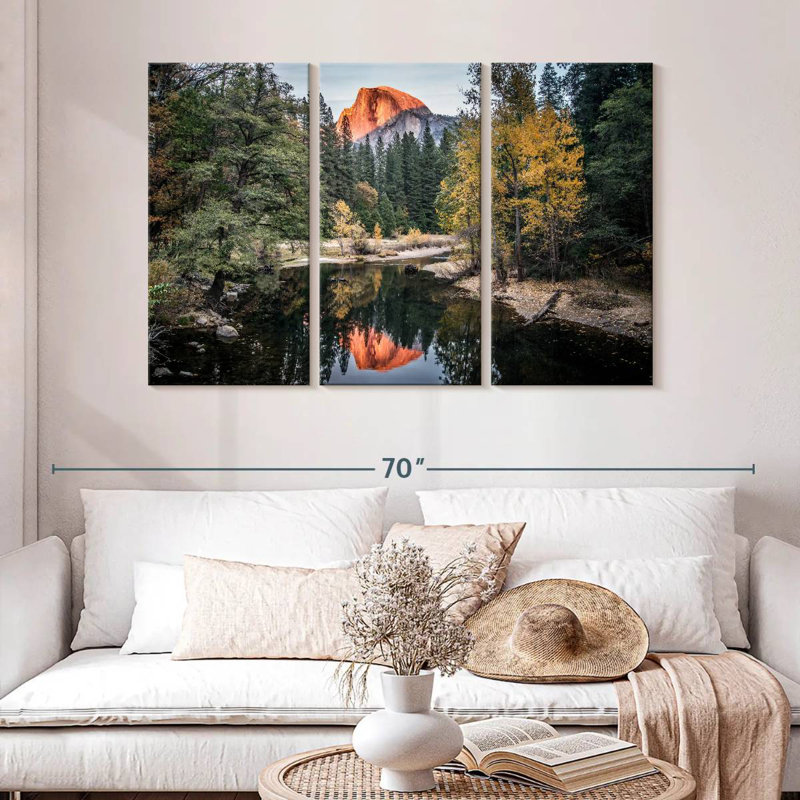 Alvord Yosemite Glassy Creek, H 32 po x l 50 po