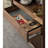 Simple Rolling Shutter Sliding Door Accent Cabinet