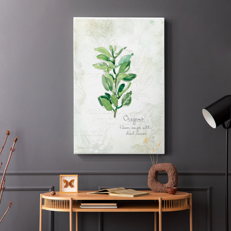 Origan frais - Cavas enveloppés de galerie, H 36 po x l 24 po