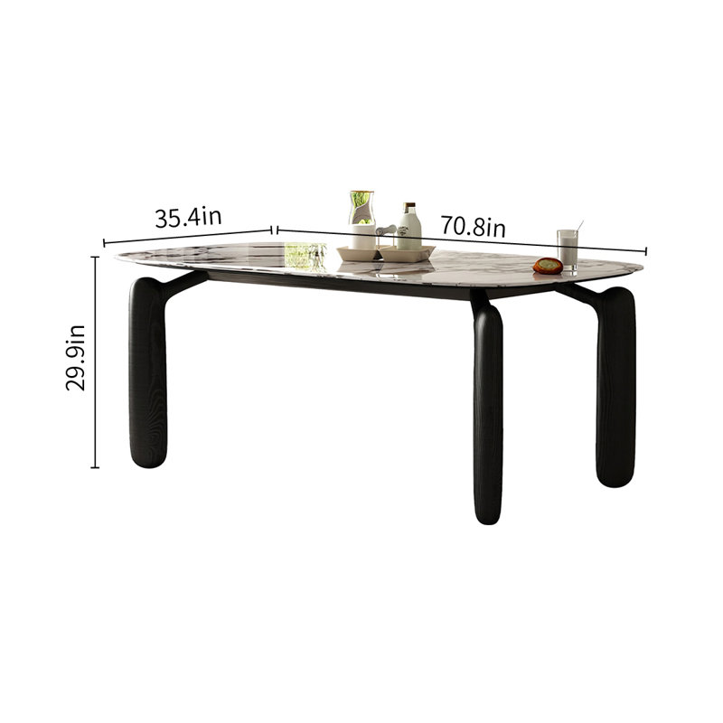 Tables de salle à manger Simple Luxury, 29.9"H x 70.8"L x 35.4"W