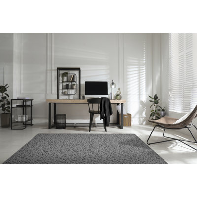 Tapis gris Joziah