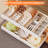 Pull out Cabinet Organizer,Expandable(12.2"-20.3") Slide Out Self, Cabinet Roll Out Drawers with Nano, No Drill Adjustable Drawers for Kitchen, Pantry,Under Sink and Bathroom (White)