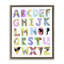 Cadre flottant alphabet avec animaux, design par Carla Daly-1914839099-1914839092