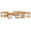Hot Tub Surround Brown Solid Acacia Wood-863881739