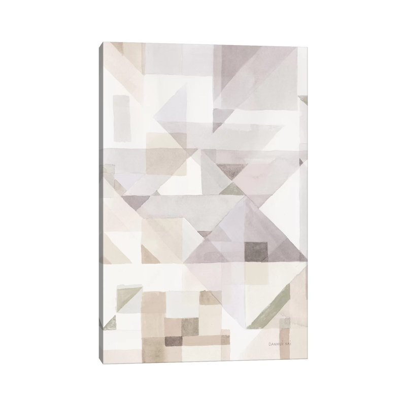 "Try angles III" par Danhui nai, reproduction d’art, H 18 po x l 12 po x 1,5 po, Toile tendue, Pas de tapis