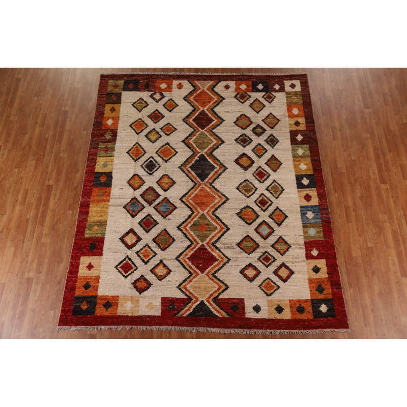 Geometric Moroccan Area Rug 8x10