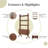 71"H x 33"W 3-Tier Crookston Bookshelf-501705258