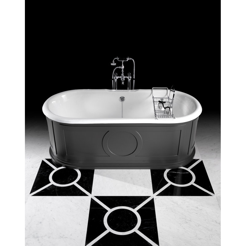 Capitol 66.88'' L Freestanding Soaking Bathtub