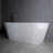 59" x 30" Freestanding Soaking Acrylic Bathtub