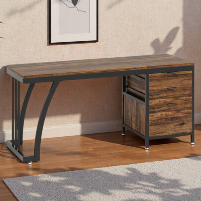 Bureau extensif, bureau d'ordinateur, bureau d'écriture élégant