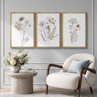 "Minimal Botanical" Wildflowers