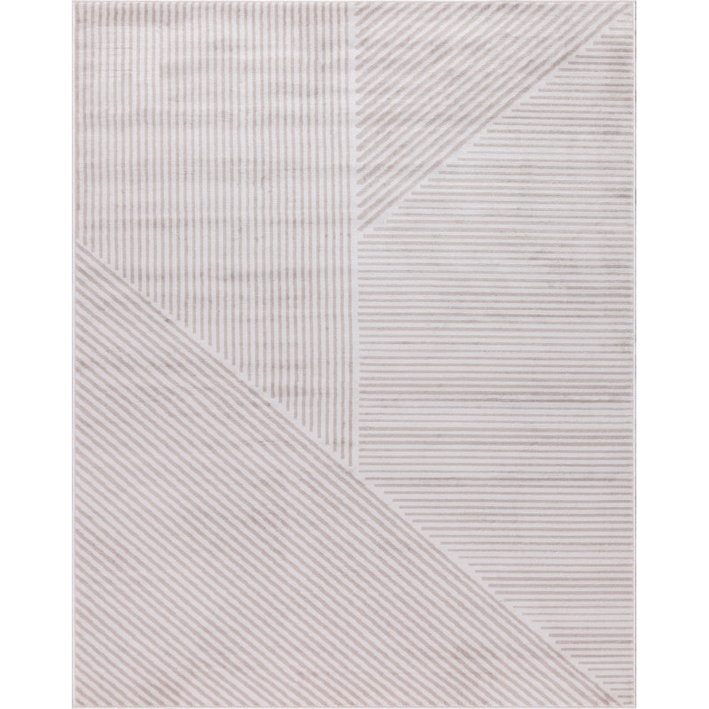 Low-Pile Faron Rug, Rectangle 7'9" x 10'