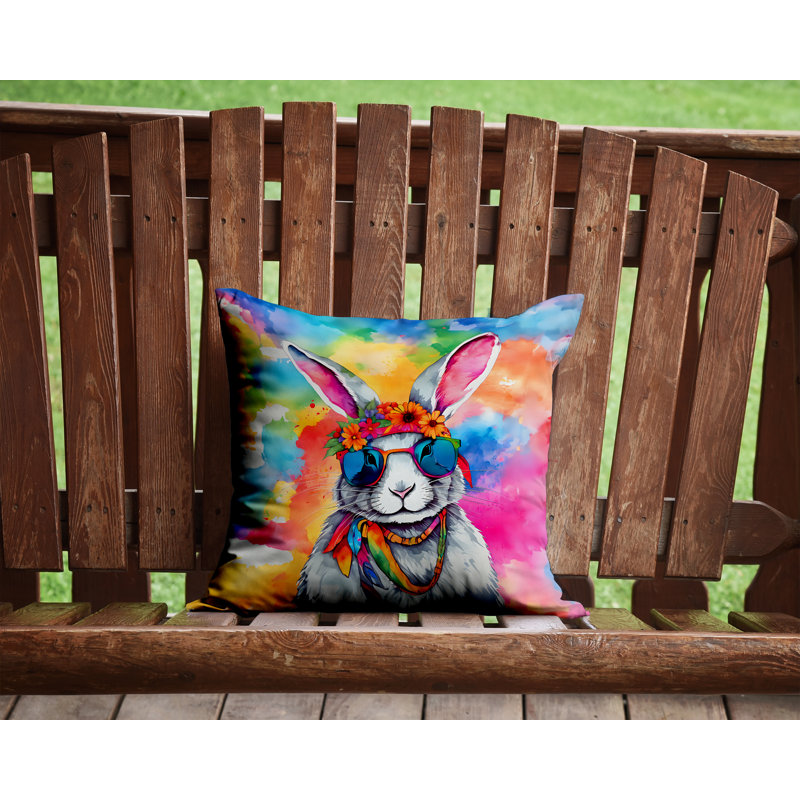 Coussin Hippie, H 14 po x l 14 po