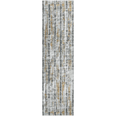 Chenille Abstract Indoor / Outdoor Rug