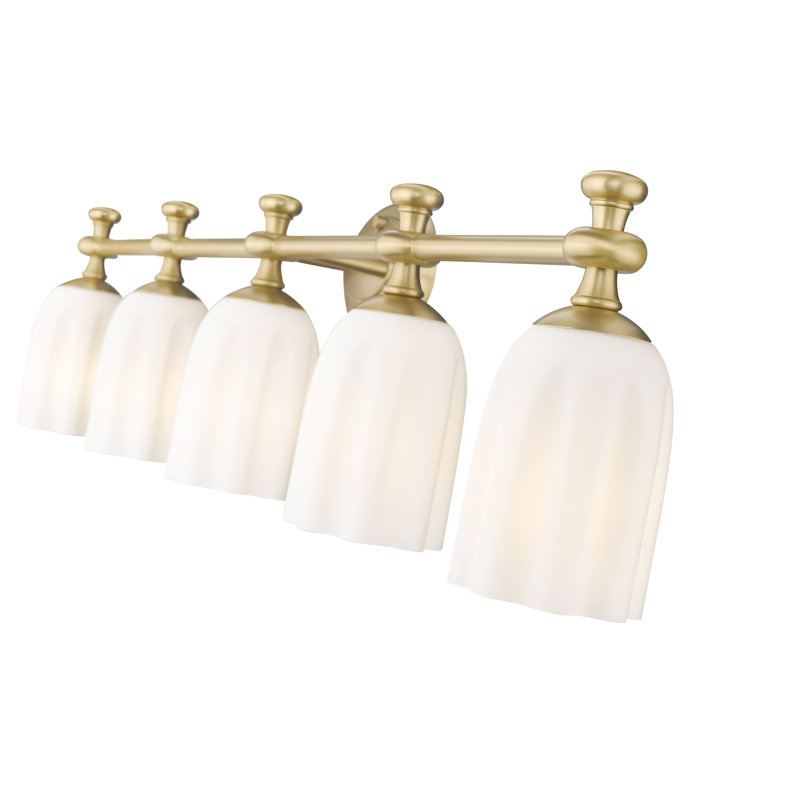 Amrutha 5 Light Vanity, Gold