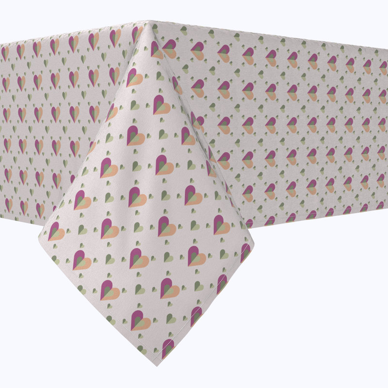 Gerborg Rectangular Cotton Twill Tablecloth