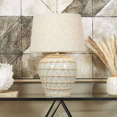 Lampe de table en céramique Haislip