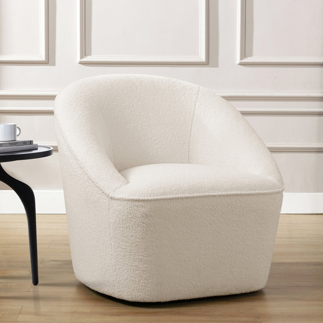 Alemar Swivel Barrel Chair Wade Logan® Body 