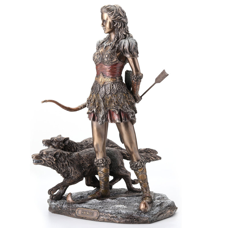 Résine en poly 10,83 po H Skadi