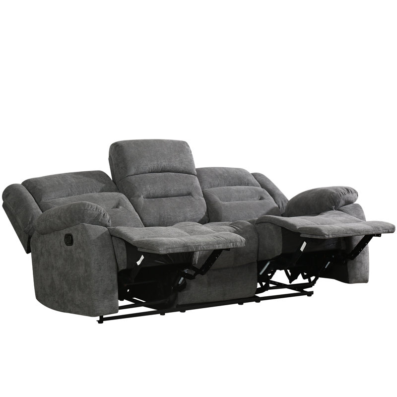 Upholstered Recliner, Grey