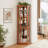 Corner Lighted Curio Cabinet Corner Glass Cabinet-915427981