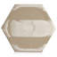 Carreau de porcelaine singulier l 9 po x L 7,8 po-89239120