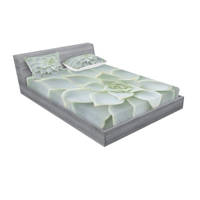 Microfiber Floral Sheet Set