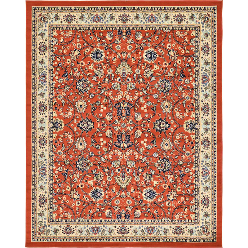 Zayandeh Oriental Indoor Rug, Rectangle 7' x 10'