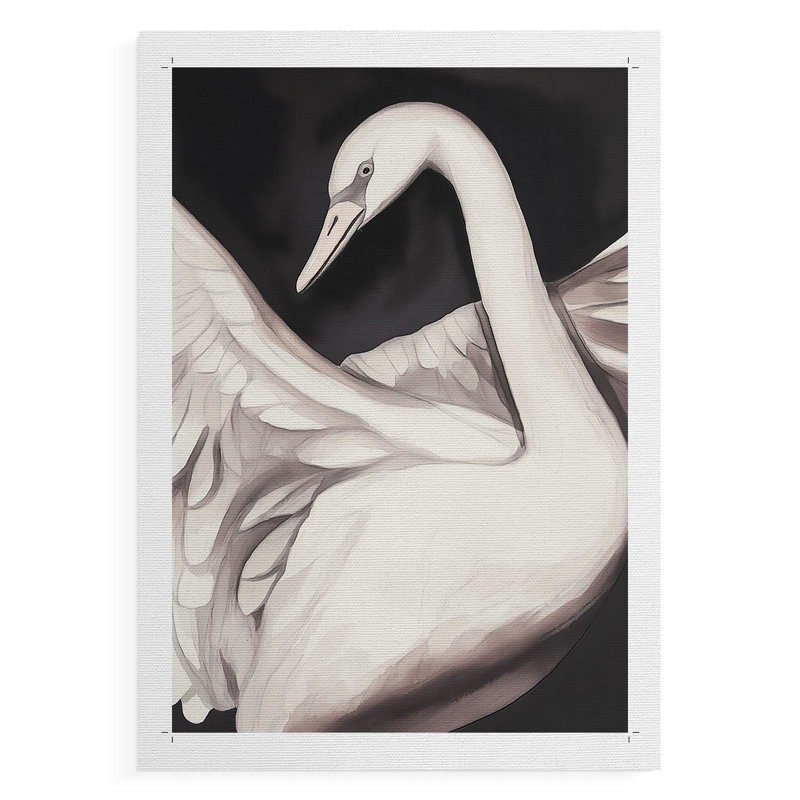 ANIMAUX Series CCDXLI - Impression sur toile seulement - NON-CADRE, H 27 po x l 18 po