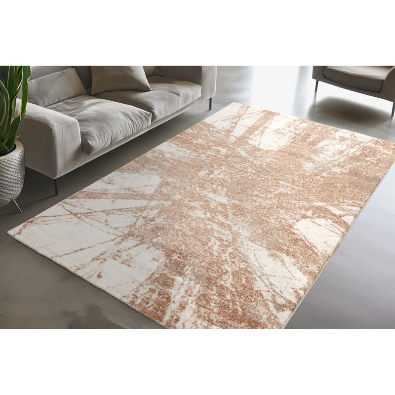 Bertell Abstract Area Rug, Rectangle 120 x 170cm