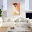 «Cozy Embrace Peaceful Serene», art mural abstrait-129092013
