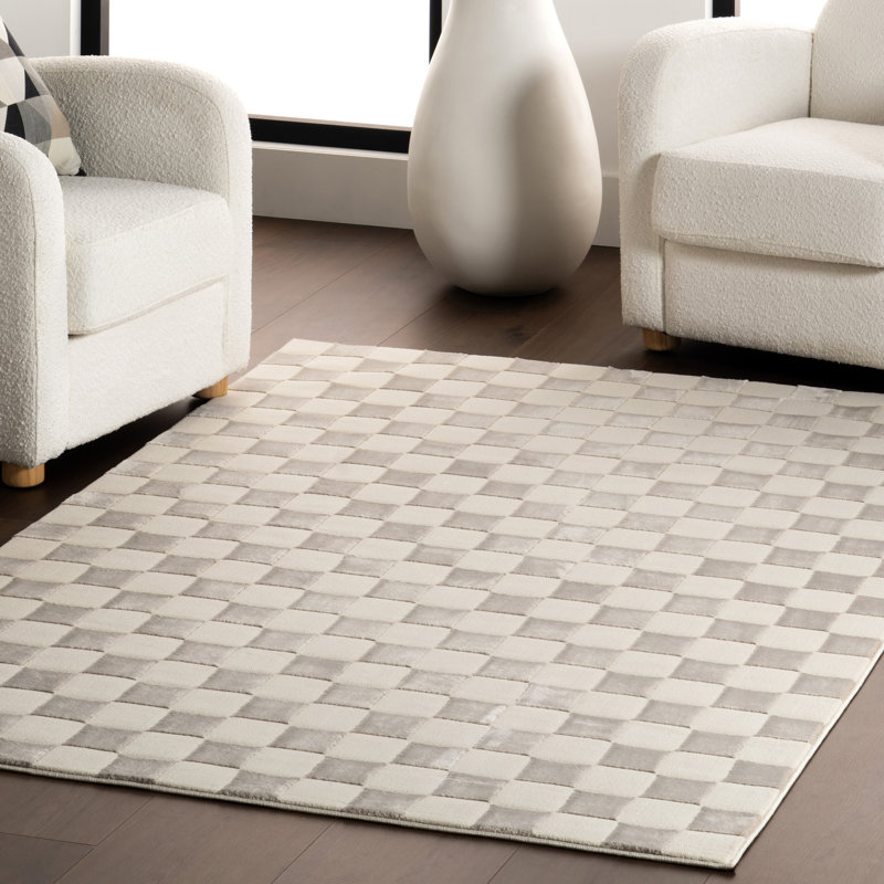 Tapis lavable à la machine Alaiya, Rond 6 pi