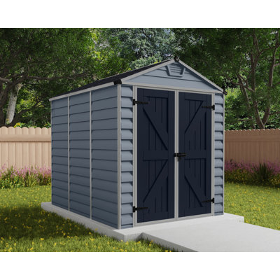Palram - Canopia Skylight 6 Ft. W X 7.5 Ft. D Polycarbonate Storage Shed
