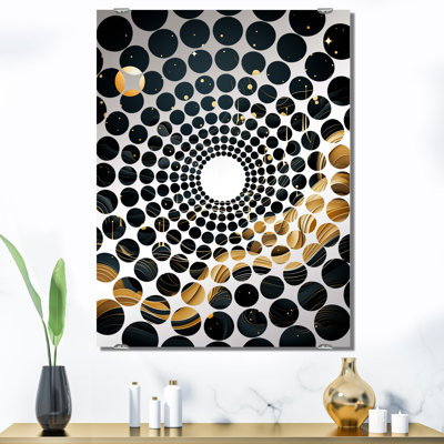 Grand miroir mural Henaghan - Paysages abstraits MIR131624