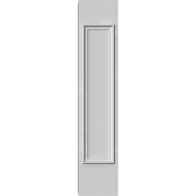 Pass Through Newel Post w/Panel