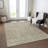 Machine Washable Indoor/Outdoor Xhevrie Taupe Rug-1435559652