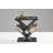 Zig-Zag Top End Table with Storage