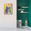 «King Charles» Epic Graffiti par Pat Saunders, art mural sur toile blanche, 26 po x 34 po-2051354584